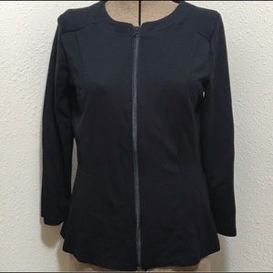 Ruby Ribbon never worn XXL Ponte zip front Ponte jacket